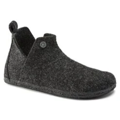 Birkenstock Andermatt Shearling Wool Felt Anthracite