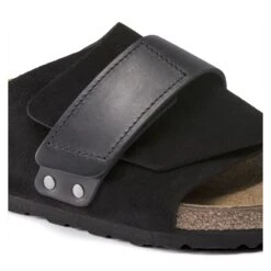 Birkenstock Kyoto Oiled Leather-Suede Leather Black 10 Birkenstock Kyoto Oiled Leather-Suede Leather Black -Birkenstock Sale Store 1018121 detail 1