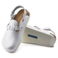 Birkenstock Kay SL Leather White 11 Birkenstock Kay SL Leather White -Birkenstock Sale Store 1018228 sole