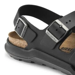 Birkenstock Milano Crosstown Men Oiled Leather Black -Birkenstock Sale Store 1018426 detail 1