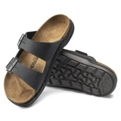 Birkenstock Arizona Crosstown Men Oiled Leather Black -Birkenstock Sale Store 1018461 sole