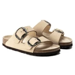 Birkenstock Arizona Big Buckle Nubuck Leather Almond 12 Birkenstock Arizona Big Buckle Nubuck Leather Almond -Birkenstock Sale Store 1018674 pair