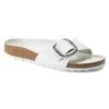 Birkenstock Madrid Big Buckle Leather White