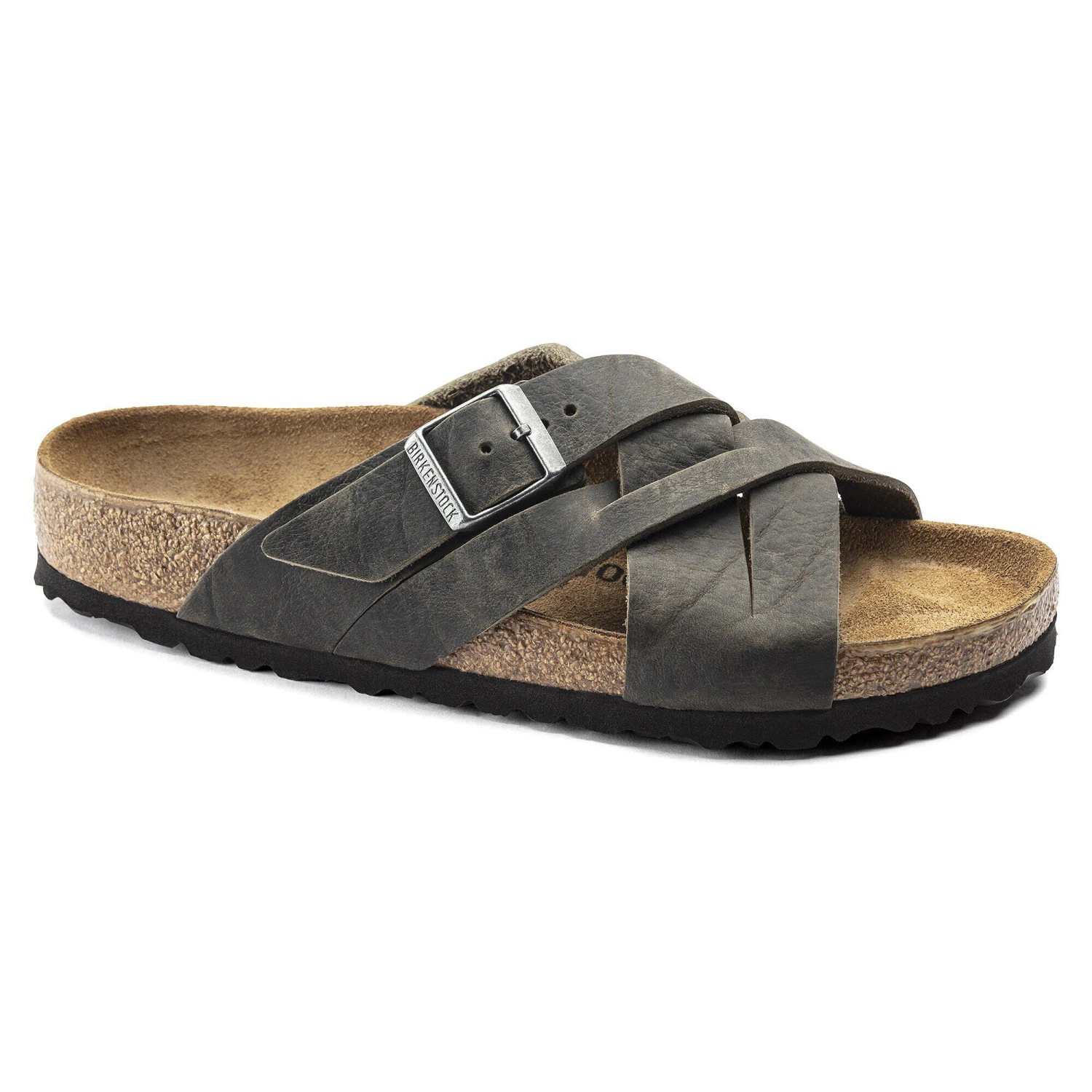 Birkenstock Lugano Oiled Leather Faded Khaki 1 Birkenstock Lugano Oiled Leather Faded Khaki