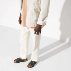 Birkenstock Lugano Oiled Leather Faded Khaki 12 Birkenstock Lugano Oiled Leather Faded Khaki -Birkenstock Sale Store 1019024 f look m