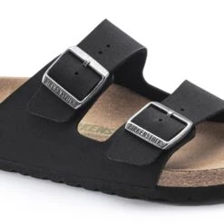 Birkenstock Arizona Vegan Birkibuc Black -Birkenstock Sale Store 1019115 detail 1
