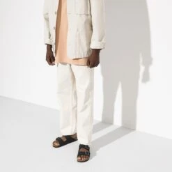 Birkenstock Arizona Vegan Birkibuc Black -Birkenstock Sale Store 1019115 f look m