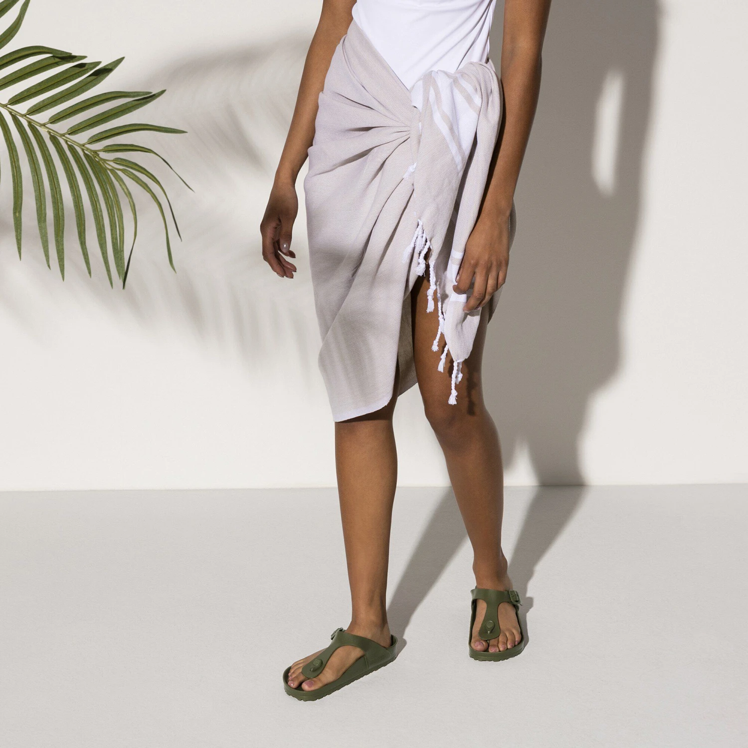 Birkenstock Gizeh Essentials EVA Khaki 10 Birkenstock Gizeh Essentials EVA Khaki - Image 10