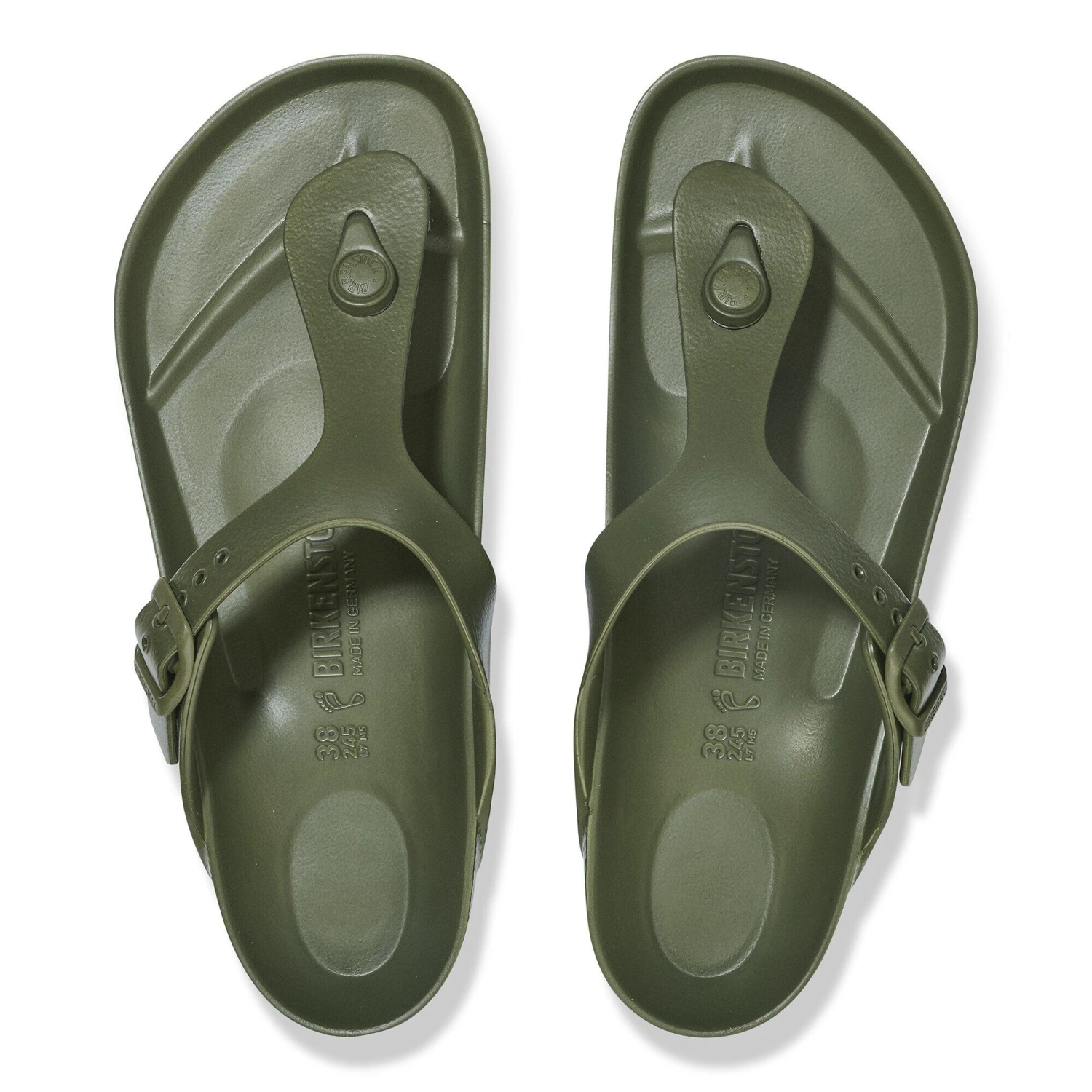 Birkenstock Gizeh Essentials EVA Khaki 2 Birkenstock Gizeh Essentials EVA Khaki - Image 2