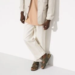 Birkenstock Milano Oiled Leather Faded Khaki -Birkenstock Sale Store 1019336 f look m