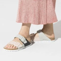 Birkenstock Arizona Split Nubuck Leather Mineral/Light Rose 11 Birkenstock Arizona Split Nubuck Leather Mineral/Light Rose -Birkenstock Sale Store 1019414 f closeup f