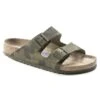 Birkenstock Arizona Soft Footbed Birko-Flor Desert Soil Camo Green