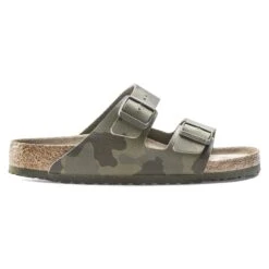 Birkenstock Arizona Soft Footbed Birko-Flor Desert Soil Camo Green -Birkenstock Sale Store 1019597 side
