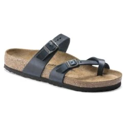 Birkenstock Mayari Oiled Leather Blue