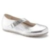 Birkenstock Tracy Leather Silver