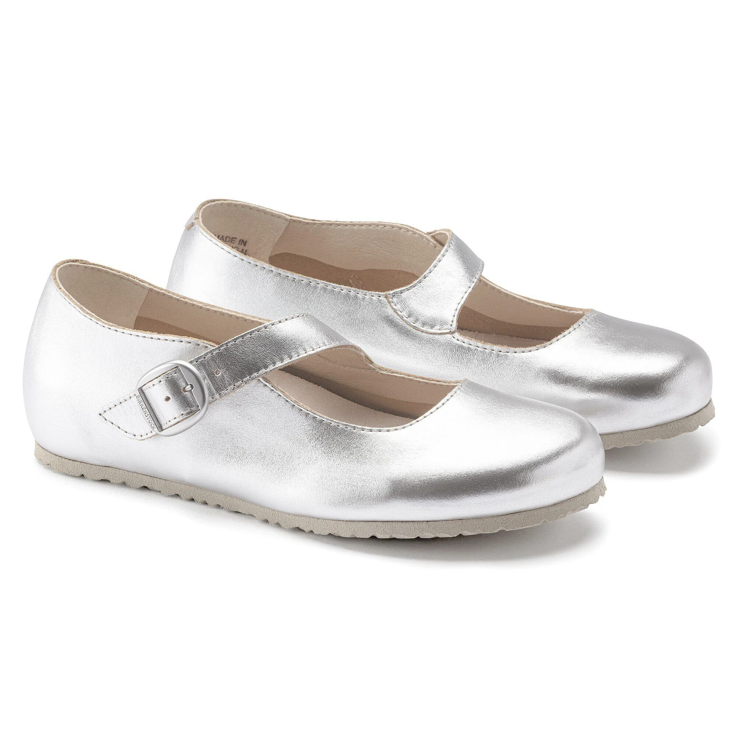 Birkenstock Tracy Leather Silver 5 Birkenstock Tracy Leather Silver - Image 5