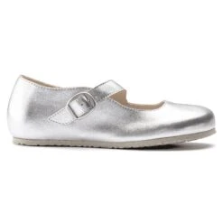 Birkenstock Tracy Leather Silver 10 Birkenstock Tracy Leather Silver -Birkenstock Sale Store 1019729 side