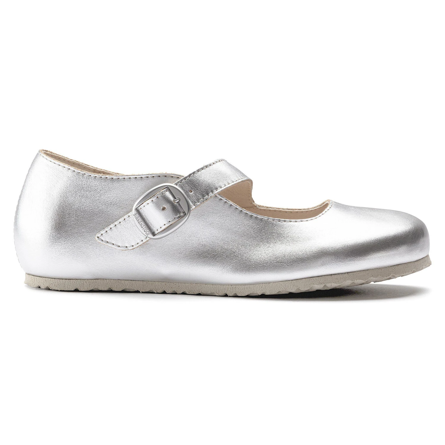 Birkenstock Tracy Leather Silver 3 Birkenstock Tracy Leather Silver - Image 3
