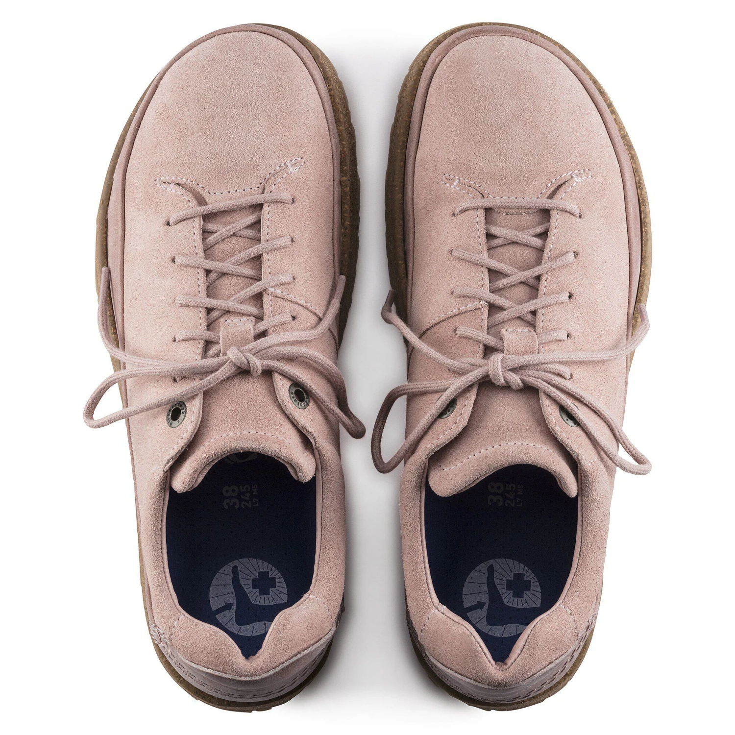 Birkenstock Honnef Low Suede Leather Soft Pink 2 Birkenstock Honnef Low Suede Leather Soft Pink - Image 2