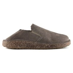 Birkenstock Callan Suede Leather Gray Taupe 9 Birkenstock Callan Suede Leather Gray Taupe -Birkenstock Sale Store 1020103 side