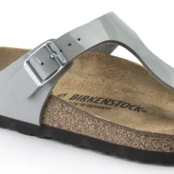 Birkenstock Gizeh Birko-Flor Patent Patent Alloy -Birkenstock Sale Store 1020171 detail 1