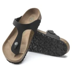 Birkenstock Gizeh Vegan Birkibuc Black 12 Birkenstock Gizeh Vegan Birkibuc Black -Birkenstock Sale Store 1020380 sole