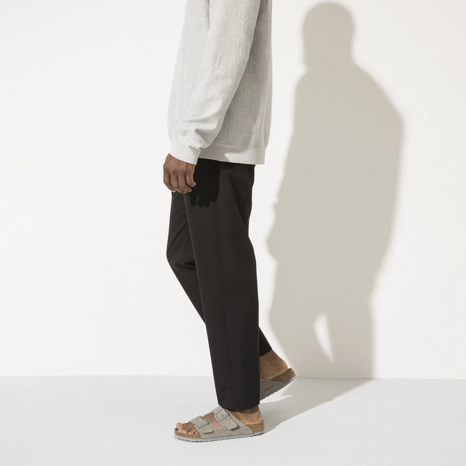 Birkenstock Arizona Soft Footbed Suede Leather Stone Coin 6 Birkenstock Arizona Soft Footbed Suede Leather Stone Coin - Image 6