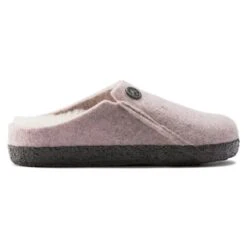 Birkenstock Zermatt Kids Shearling Wool Felt Soft Pink -Birkenstock Sale Store 1020608 side