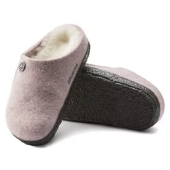 Birkenstock Zermatt Kids Shearling Wool Felt Soft Pink -Birkenstock Sale Store 1020608 sole