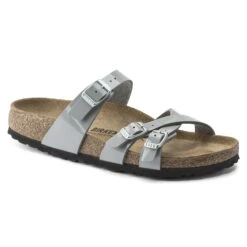 Birkenstock Franca Birko-Flor Patent Patent Alloy