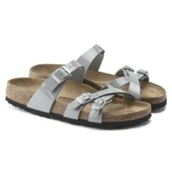Birkenstock Franca Birko-Flor Patent Patent Alloy 11 Birkenstock Franca Birko-Flor Patent Patent Alloy -Birkenstock Sale Store 1020712 pair