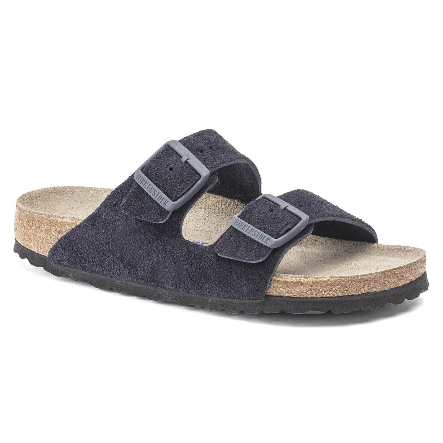 Birkenstock Arizona Soft Footbed Suede Leather Midnight Blue 1 Birkenstock Arizona Soft Footbed Suede Leather Midnight Blue