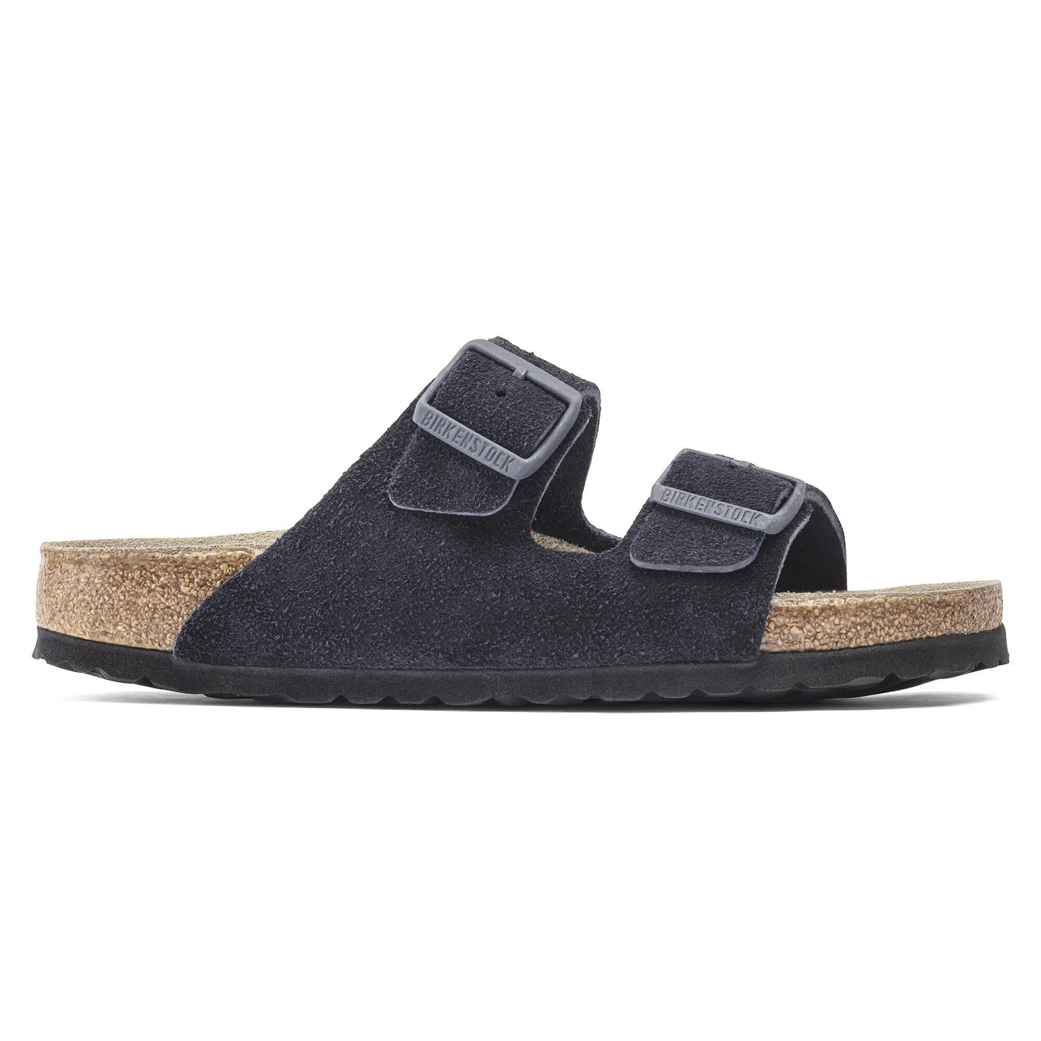 Birkenstock Arizona Soft Footbed Suede Leather Midnight Blue 3 Birkenstock Arizona Soft Footbed Suede Leather Midnight Blue - Image 3