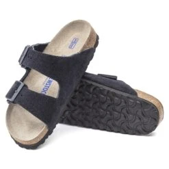 Birkenstock Arizona Soft Footbed Suede Leather Midnight Blue 15 Birkenstock Arizona Soft Footbed Suede Leather Midnight Blue -Birkenstock Sale Store 1020716 sole