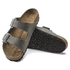 Birkenstock Arizona Nubuck Leather Desert Buck Whale Gray -Birkenstock Sale Store 1020752 sole