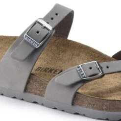 Birkenstock Mayari Nubuck Leather Dove Gray -Birkenstock Sale Store 1020908 detail 1
