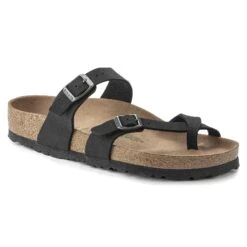 Birkenstock Mayari Vegan Birkibuc Black