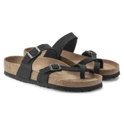 Birkenstock Mayari Vegan Birkibuc Black 12 Birkenstock Mayari Vegan Birkibuc Black -Birkenstock Sale Store 1021176 pair