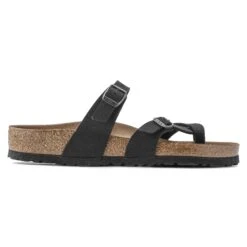 Birkenstock Mayari Vegan Birkibuc Black 10 Birkenstock Mayari Vegan Birkibuc Black -Birkenstock Sale Store 1021176 side