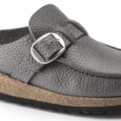 Birkenstock Buckley Natural Leather Gray -Birkenstock Sale Store 1021284 detail 1