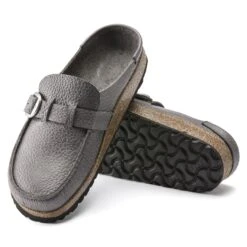 Birkenstock Buckley Natural Leather Gray -Birkenstock Sale Store 1021284 sole