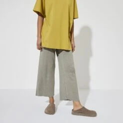 Birkenstock Zermatt Premium Suede Leather Gray Taupe 13 Birkenstock Zermatt Premium Suede Leather Gray Taupe -Birkenstock Sale Store 1021318 f look f