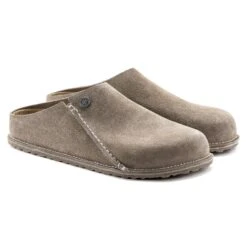 Birkenstock Zermatt Premium Suede Leather Gray Taupe 14 Birkenstock Zermatt Premium Suede Leather Gray Taupe -Birkenstock Sale Store 1021318 pair