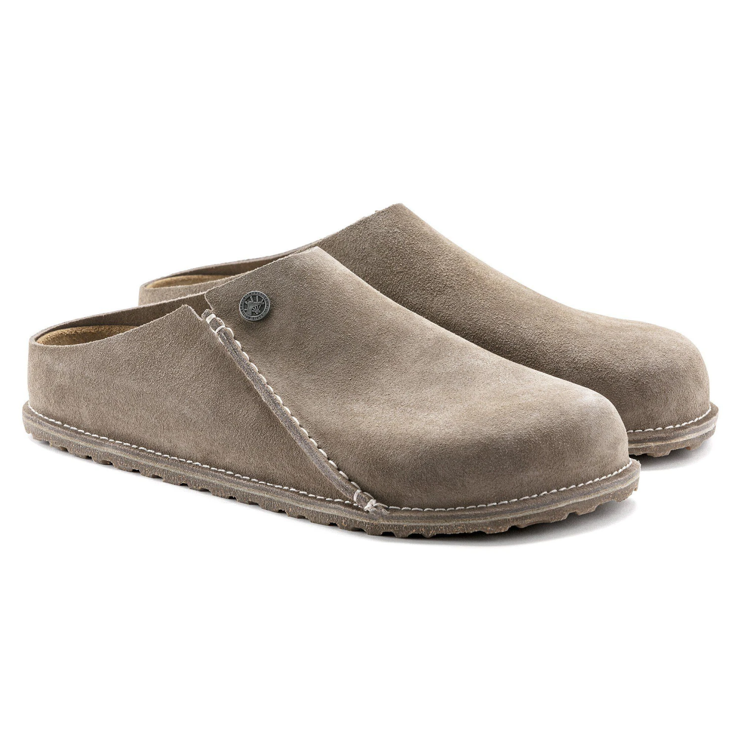 Birkenstock Zermatt Premium Suede Leather Gray Taupe 6 Birkenstock Zermatt Premium Suede Leather Gray Taupe - Image 6
