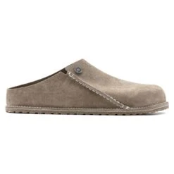 Birkenstock Zermatt Premium Suede Leather Gray Taupe 11 Birkenstock Zermatt Premium Suede Leather Gray Taupe -Birkenstock Sale Store 1021318 side