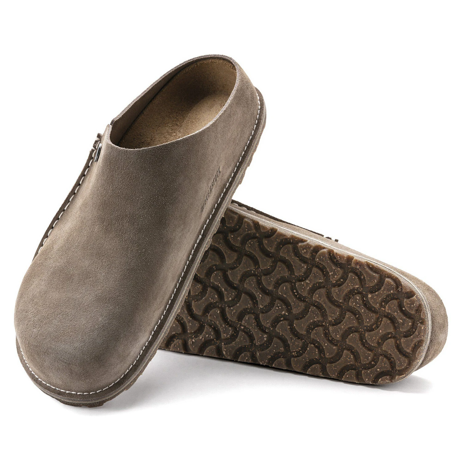 Birkenstock Zermatt Premium Suede Leather Gray Taupe 7 Birkenstock Zermatt Premium Suede Leather Gray Taupe - Image 7