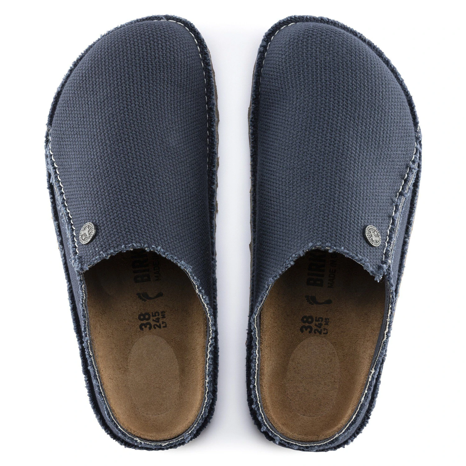 Birkenstock Zermatt Canvas Textile Midnight Blue 2 Birkenstock Zermatt Canvas Textile Midnight Blue - Image 2