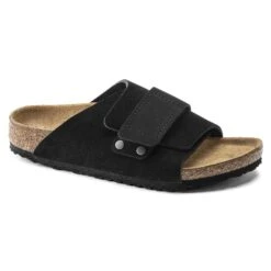 Birkenstock Kyoto Kids Suede Nubuck Black