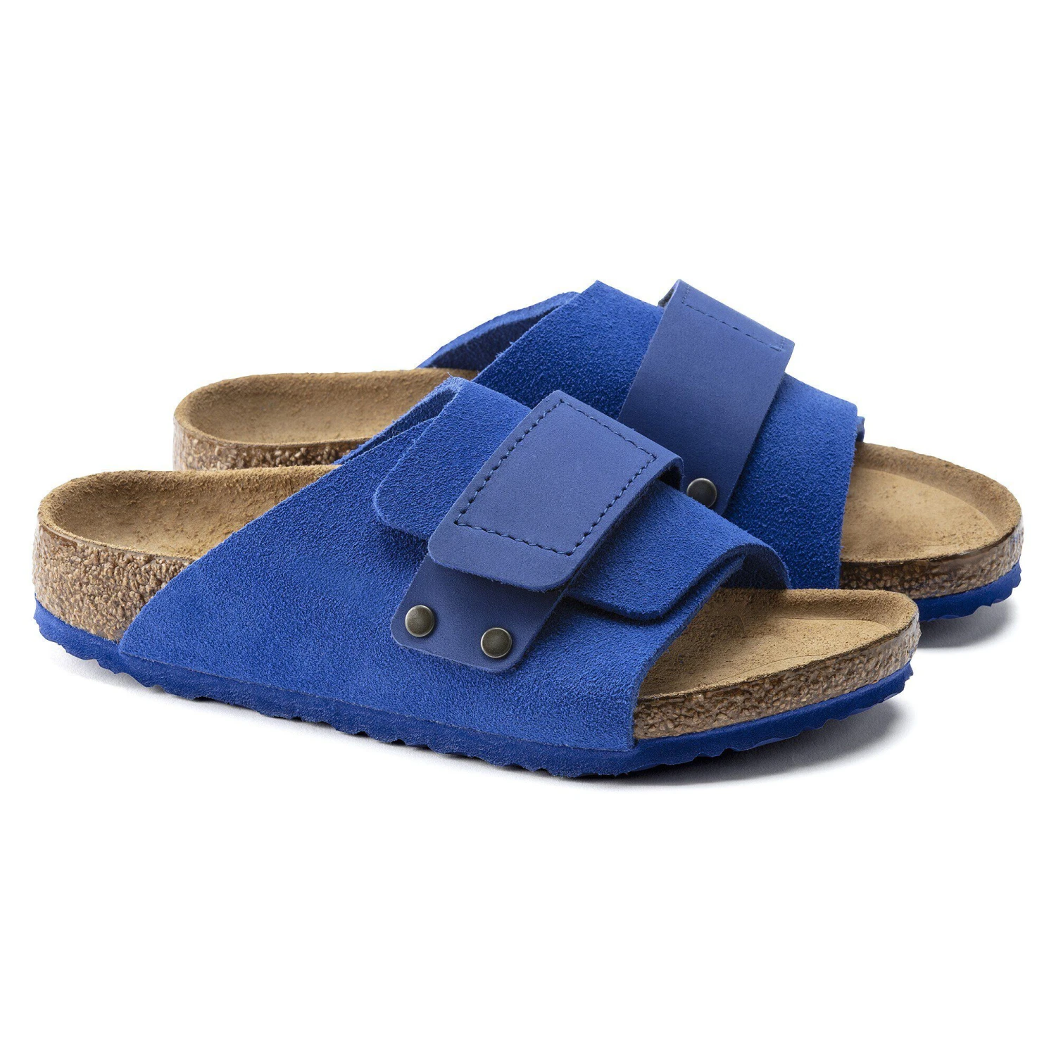 Birkenstock Kyoto Kids Suede Nubuck Ultra Blue 6 Birkenstock Kyoto Kids Suede Nubuck Ultra Blue - Image 6