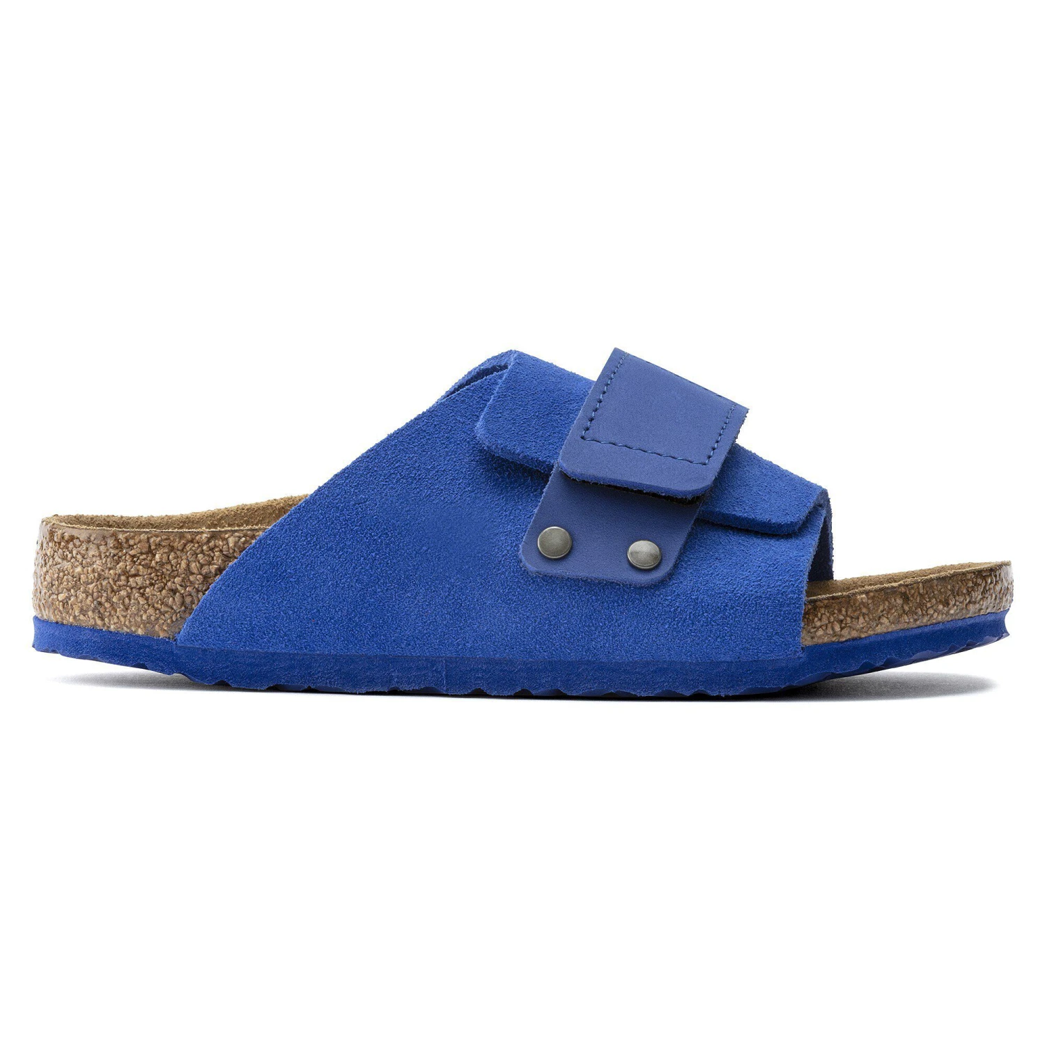 Birkenstock Kyoto Kids Suede Nubuck Ultra Blue 3 Birkenstock Kyoto Kids Suede Nubuck Ultra Blue - Image 3